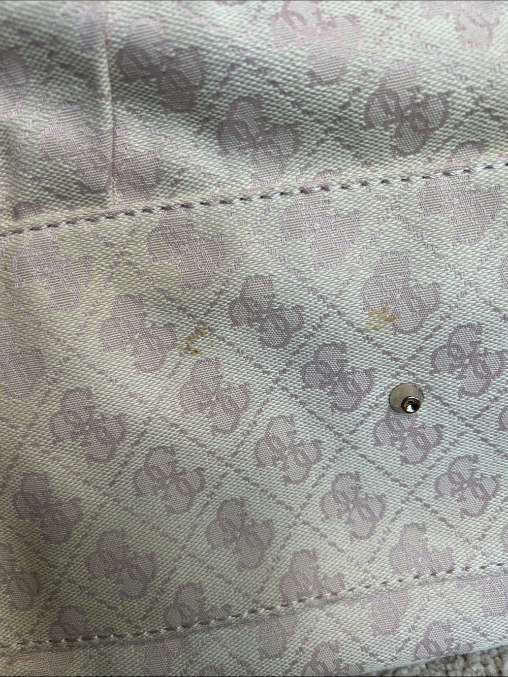 GUESS PINK LARGE HANDBAG SATCHEL - Picture 5 of 7